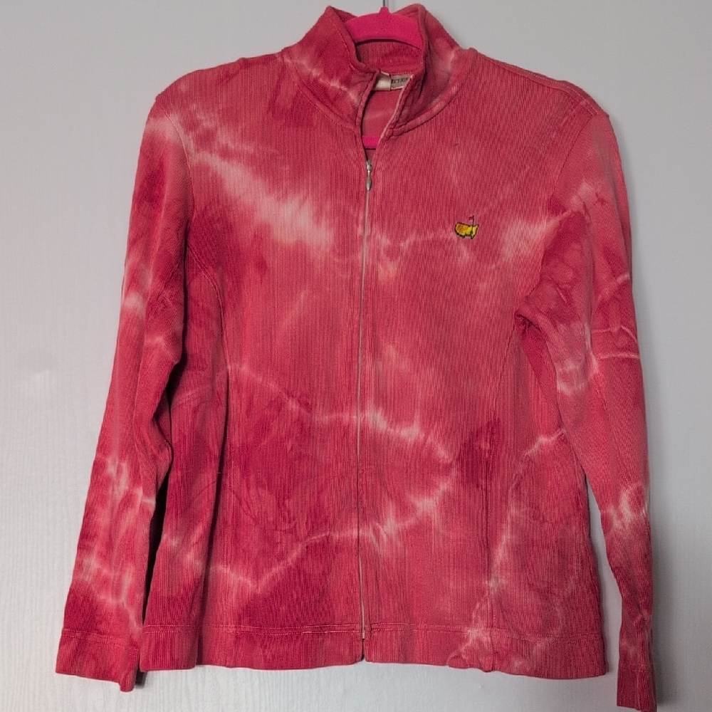 Master Collection Women's Pink Tie-Dye Jacket Augusta GA Tournament Size S